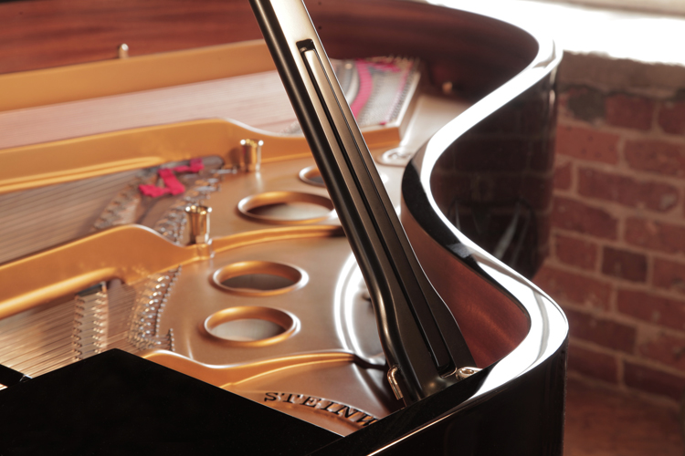 Black Gloss Piano Cabinet