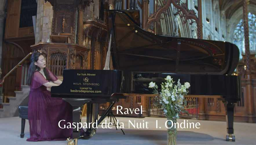 Ke Ma Celebrates The Chinese Spring Festival at Selby Abbey. To mark the end of the Chinese Spring Festival and the start of spring in the UK, Selby Abbey plays host to a concert from world-class pianist, Ke Ma. Ke Ma's performance includes a combination popular Chinese folk and pop tunes and the classical behemoth, Ravel's Gaspard de la Nuit suite. Based on three poems by Aloysius Bertrand, this suite includes the legendary 'Scarbo', considered one of the most difficult solo piano pieces in the standard repertoire. Watch Ke Ma address this challenge head-on with a captivating ease and vigour that belies the piece's intricacy. Performance premiered on 31/05/2021 at 19:00 GMT Ke Ma Celebrates The Chinese Spring Festival at Selby Abbey.