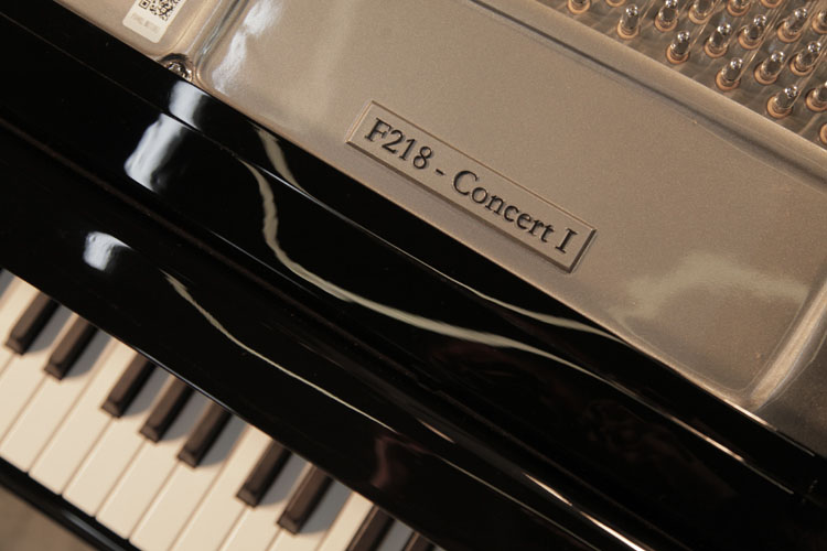 Feurich model stamp on frame