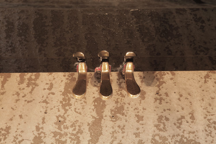 Kawai  brass piano pedals 