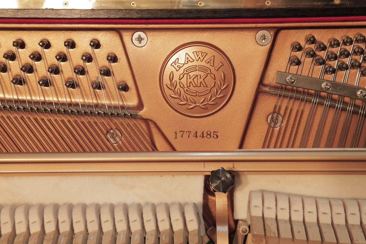 Kawai   serial number on frame