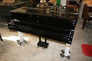 Steinway piano restoration