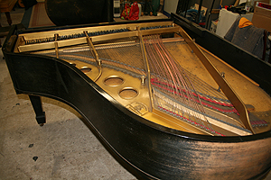 Steinway piano restoration