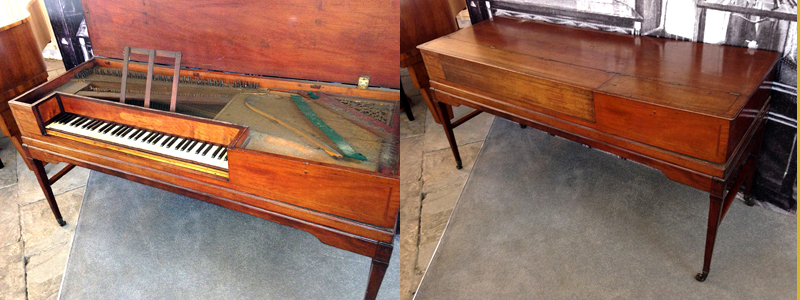 Broadwood Square Piano 